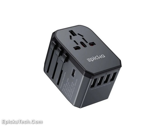 multi-port electrical adapter for travel